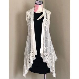 Anthropologie boho vest